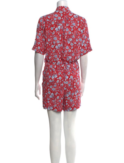 Zadig & Voltaire Floral Print Romper