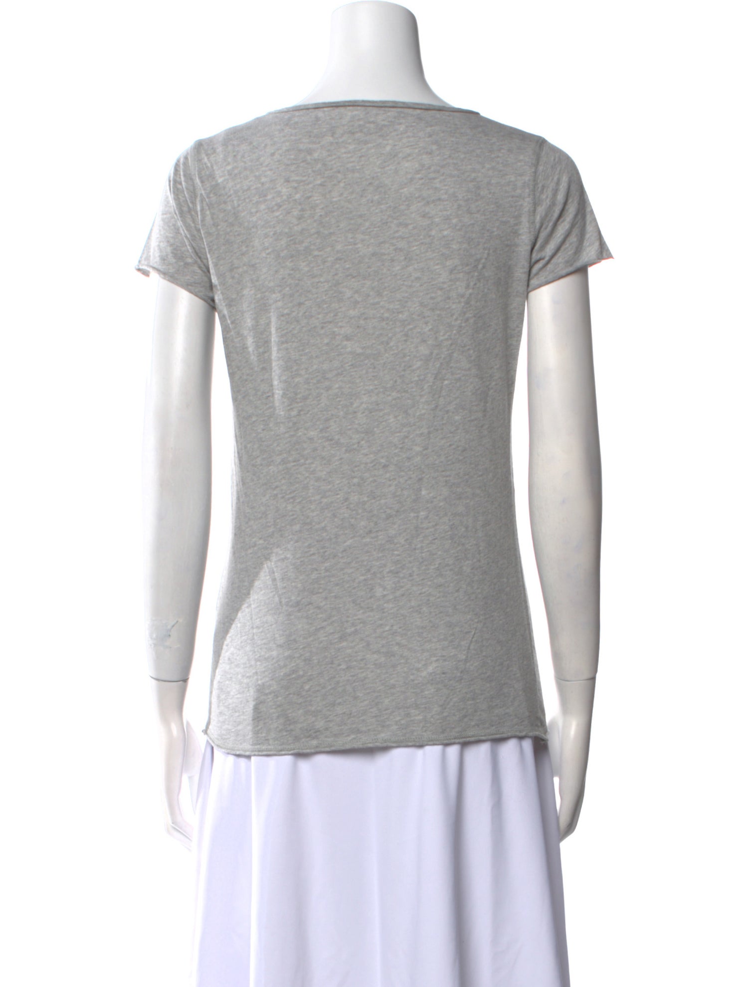 Graphic Print V-Neck T-Shirt