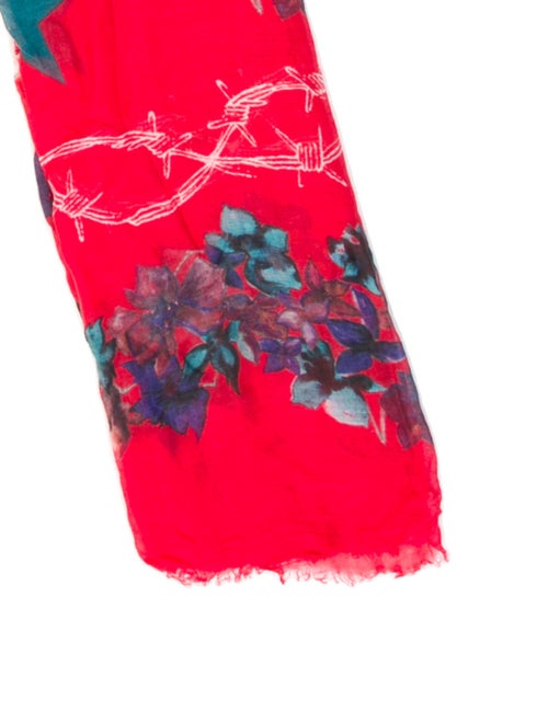 Zadig & Voltaire Floral Print Scarf
