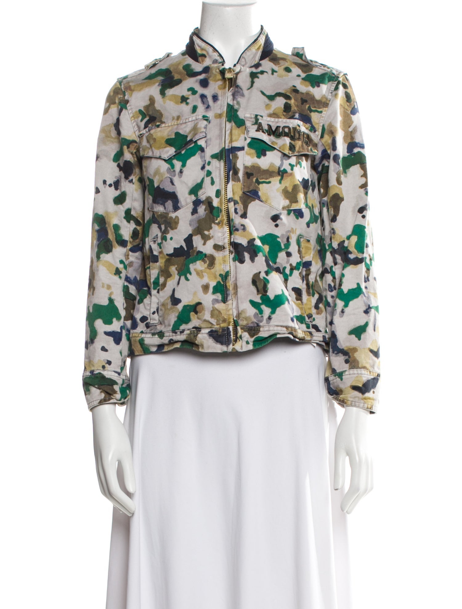 Zadig & Voltaire Printed Evening Jacket