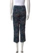 Zadig & Voltaire Printed Straight Leg Pants