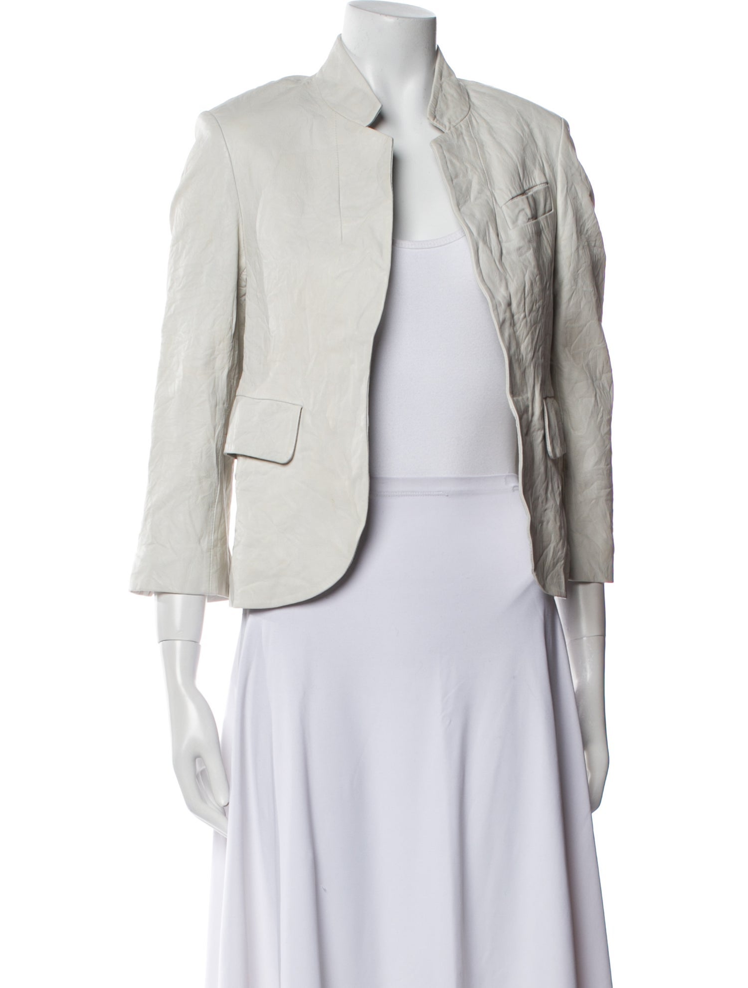 Zadig & Voltaire Leather Blazer