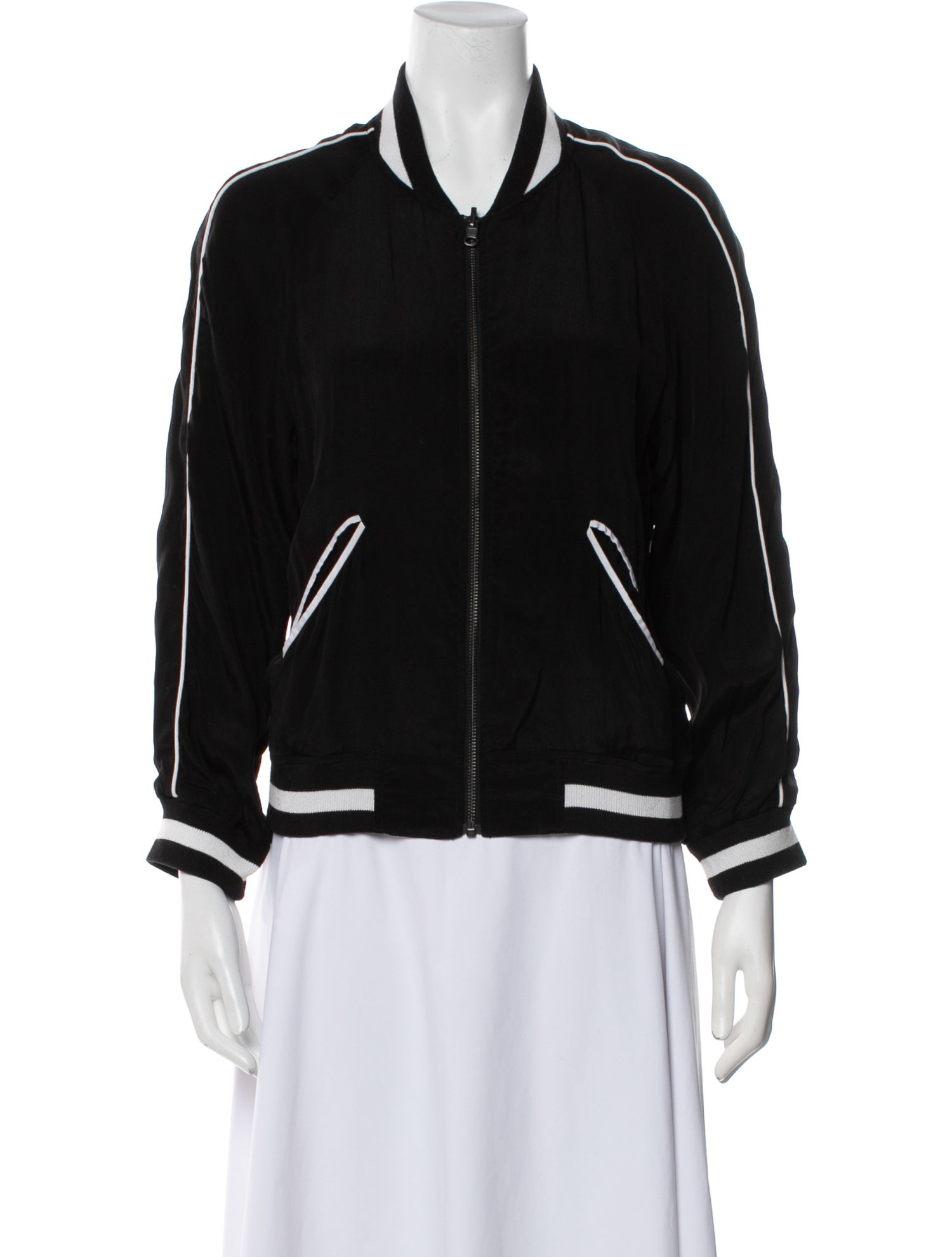 Zadig & Voltaire Graphic Print Bomber Jacket