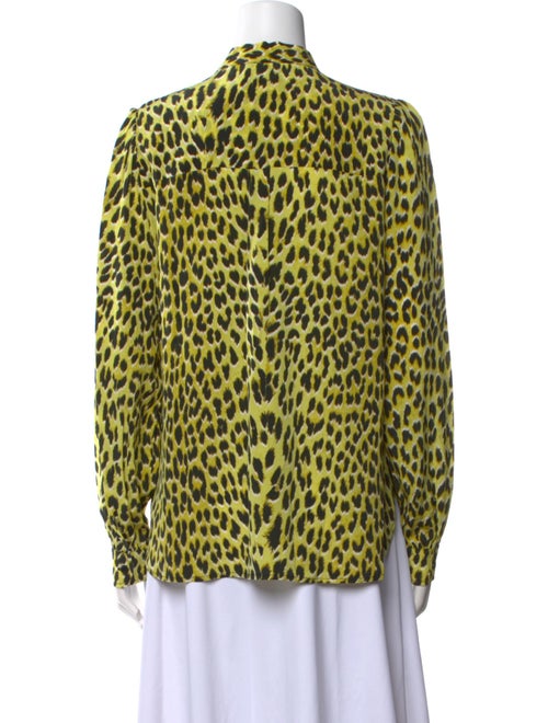 Zadig & Voltaire Silk Animal Print Blouse
