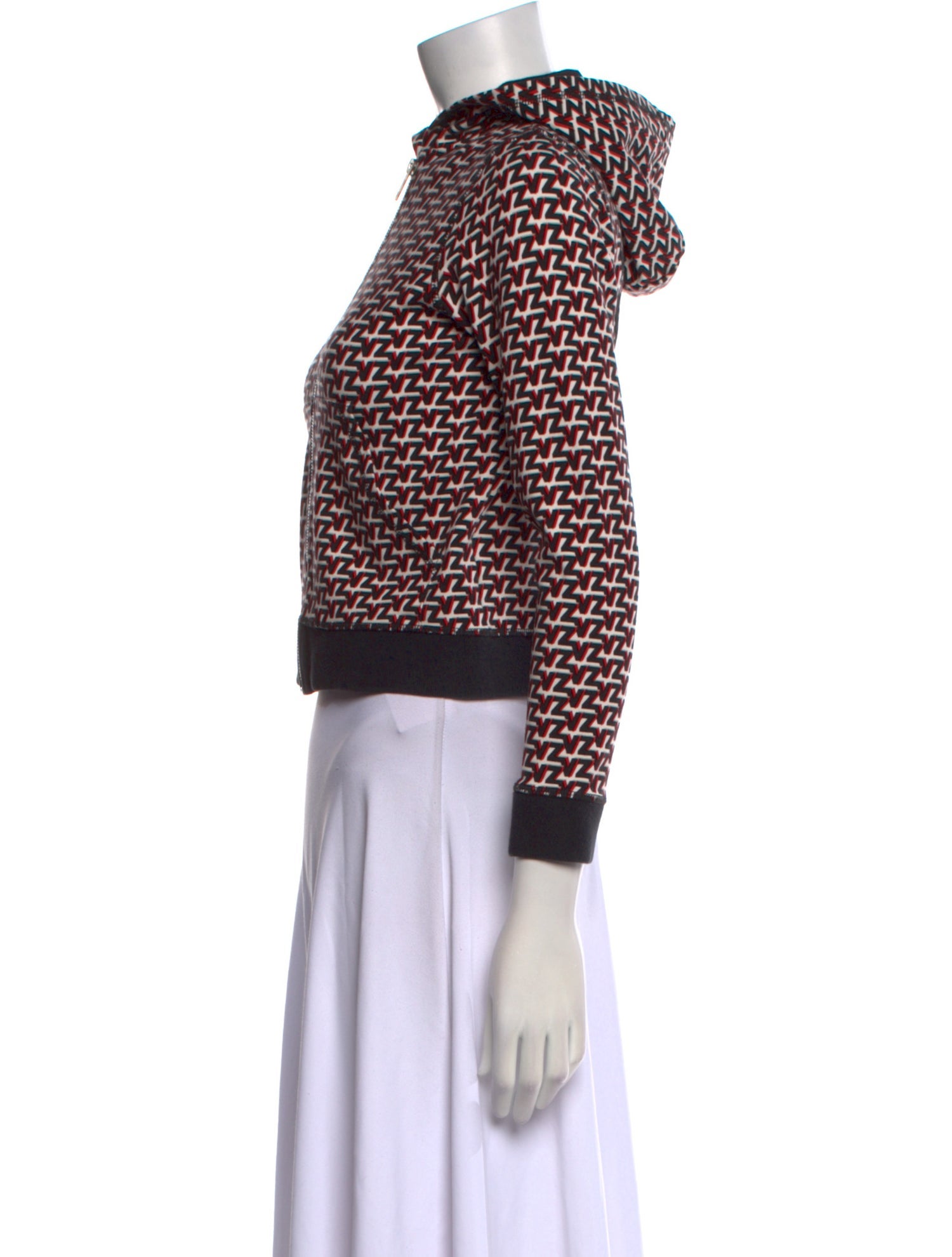 Zadig & Voltaire Printed Mock Neck Sweatshirt