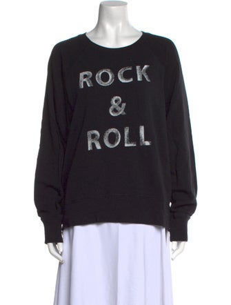 Zadig & Voltaire Graphic Print Crew Neck Sweatshirt