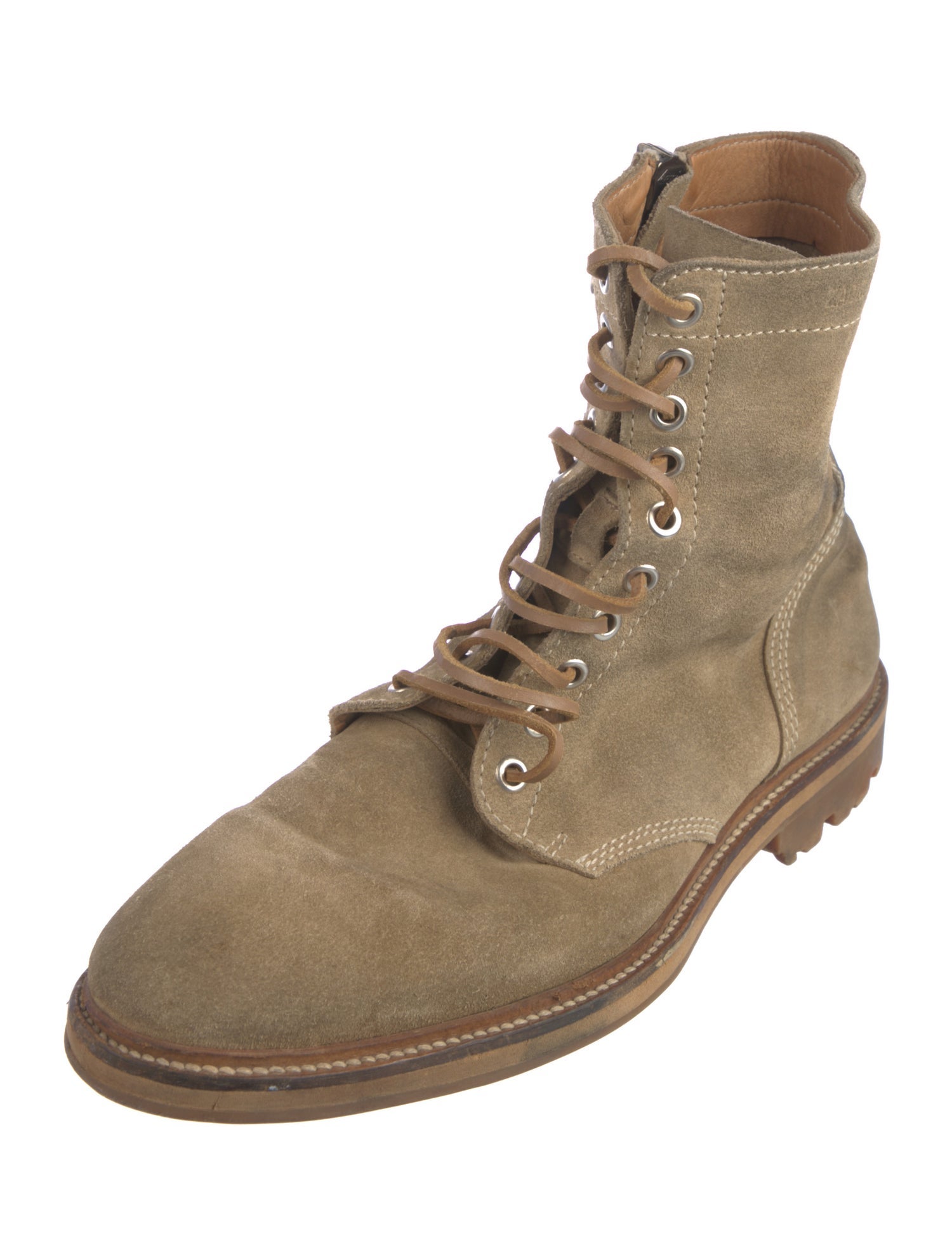 Zadig & Voltaire Suede Lace-Up Boots