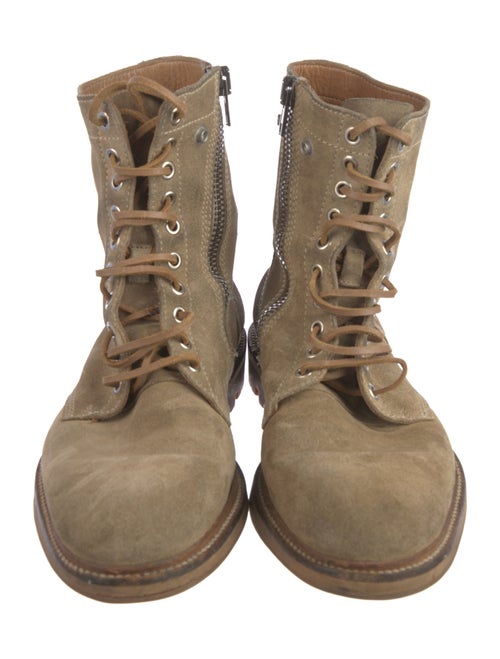 Zadig & Voltaire Suede Lace-Up Boots