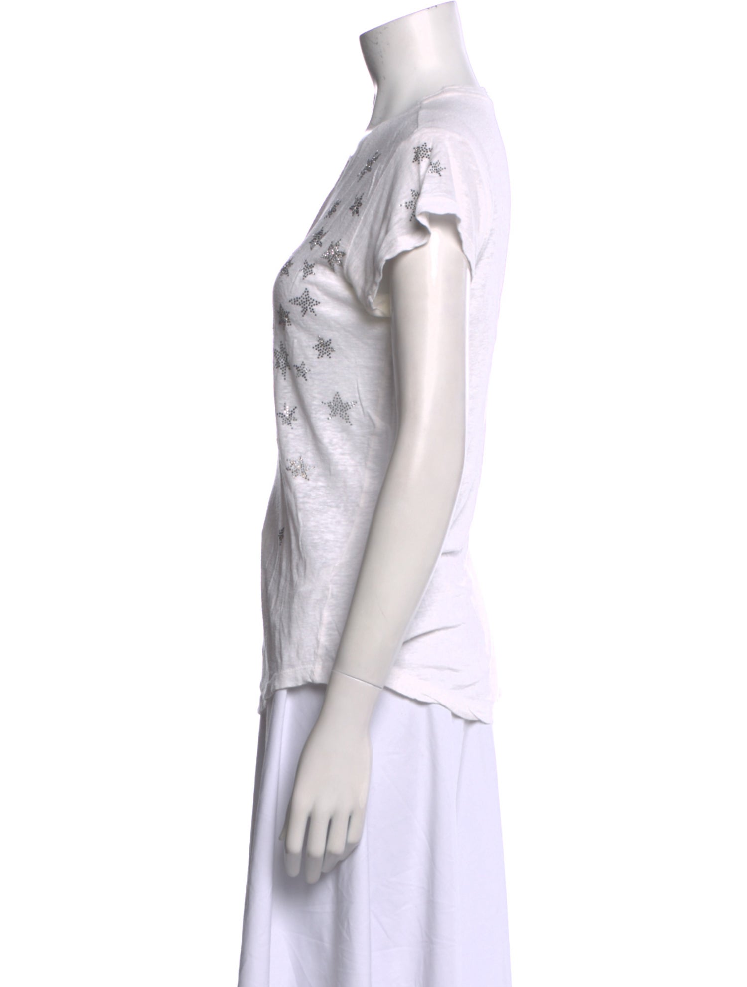 Zadig & Voltaire Crew Neck Short Sleeve T-Shirt