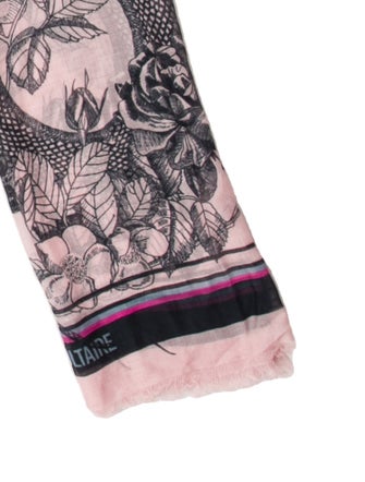 Zadig & Voltaire Floral Print Scarf