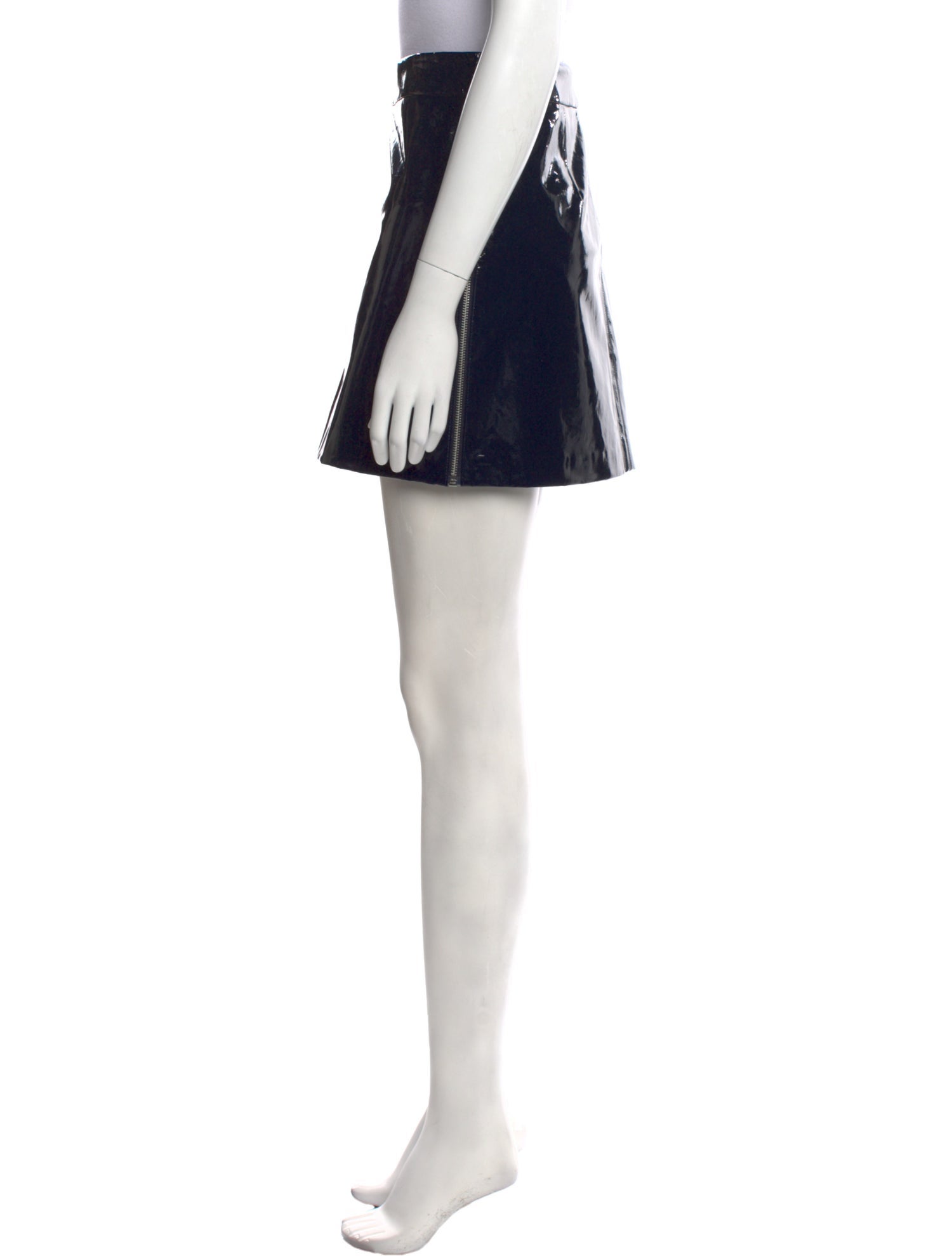 Zadig & Voltaire Leather Mini Skirt