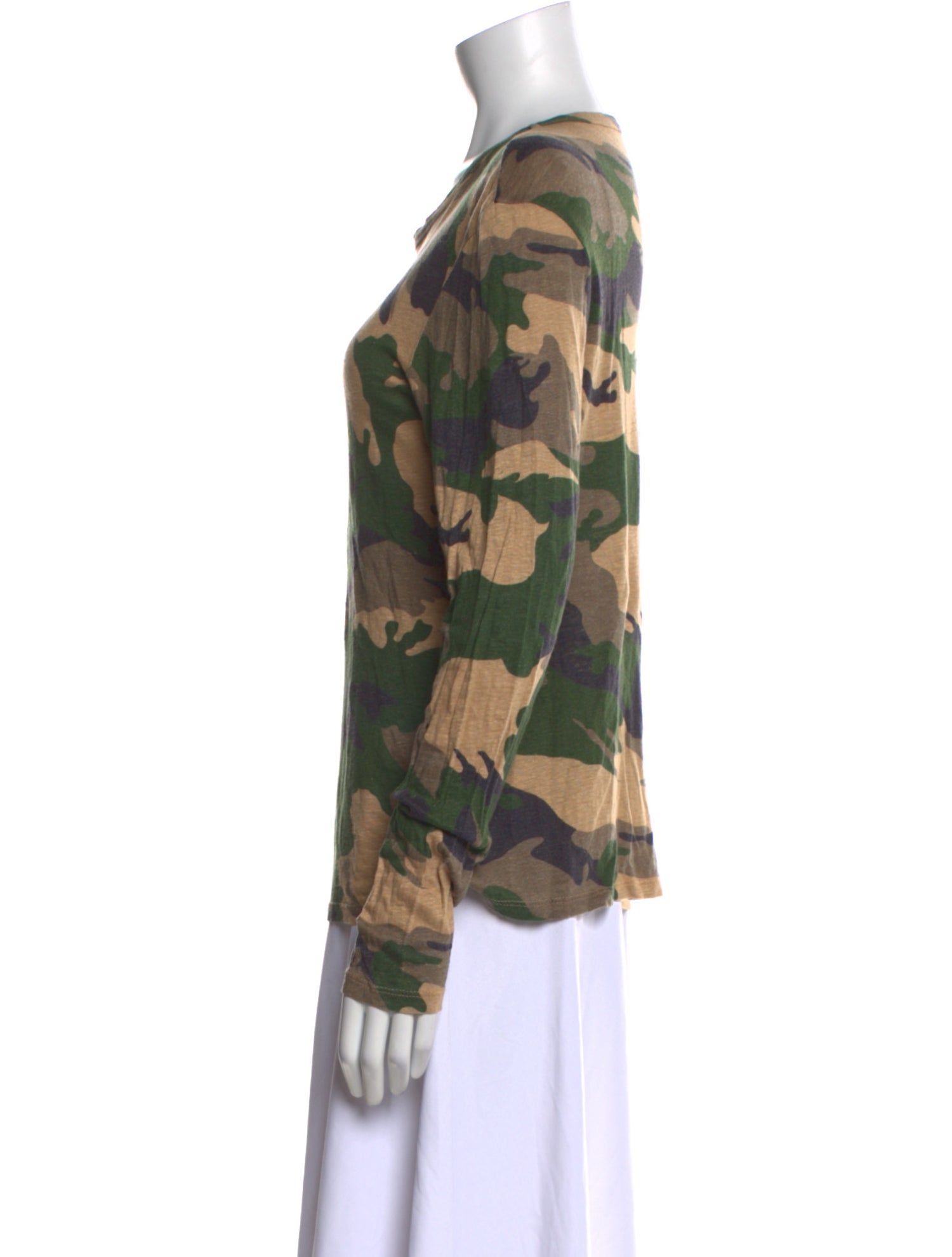 Zadig & Voltaire Linen Printed Top