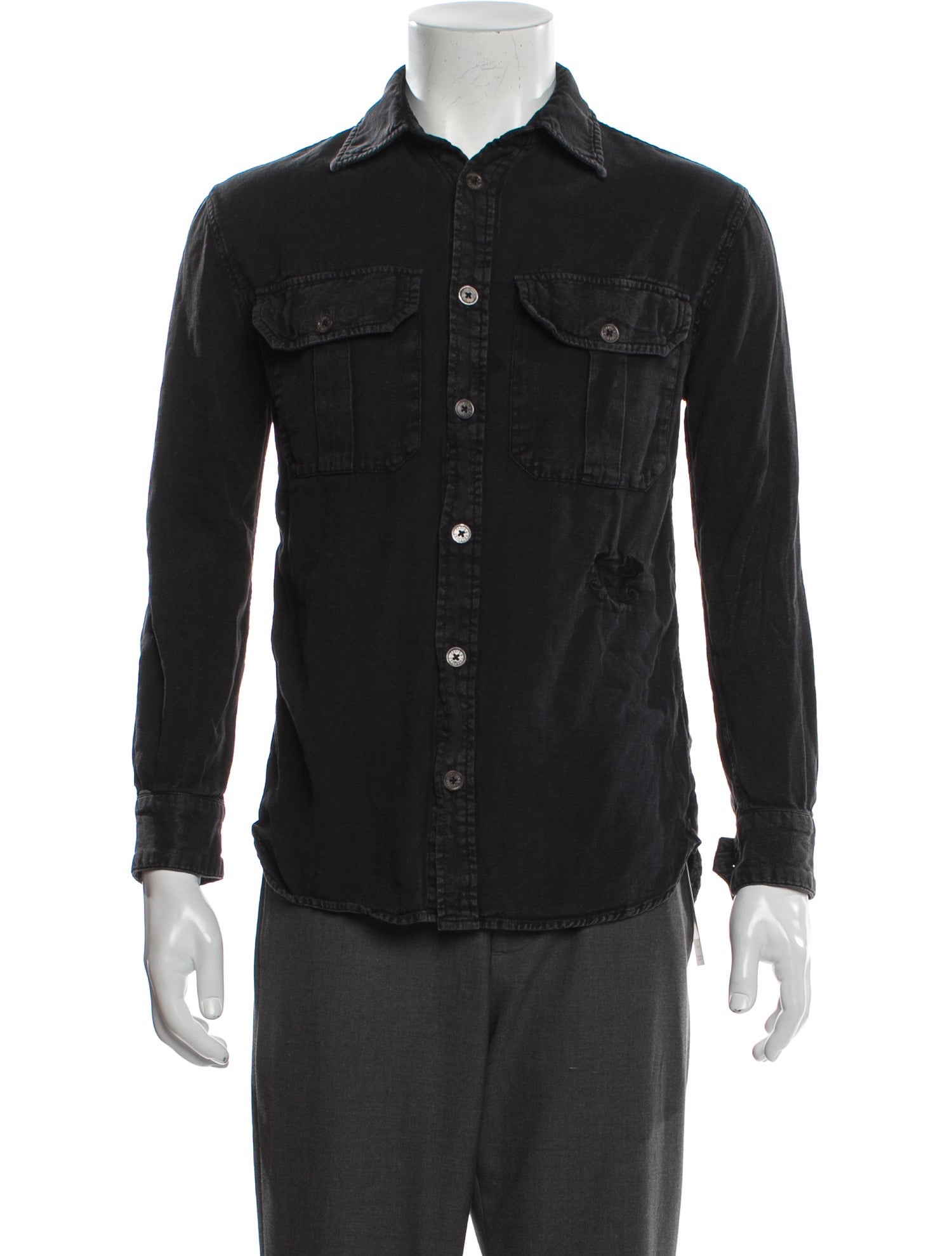 Zadig & Voltaire Long Sleeve Dress Shirt