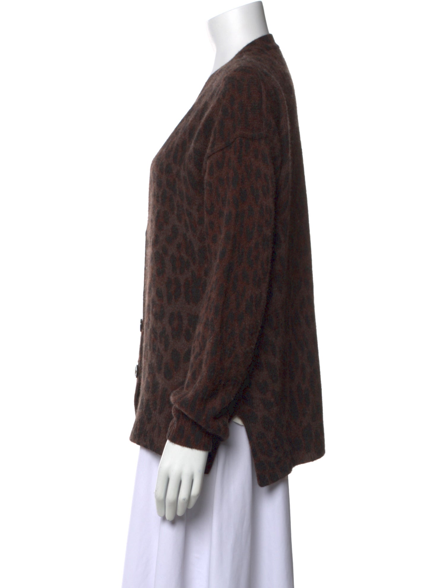 Zadig & Voltaire Cashmere Animal Print Sweater