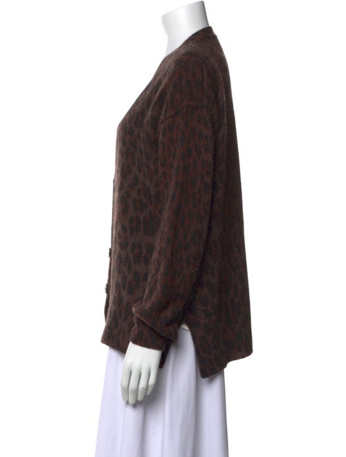 Zadig & Voltaire Cashmere Animal Print Sweater
