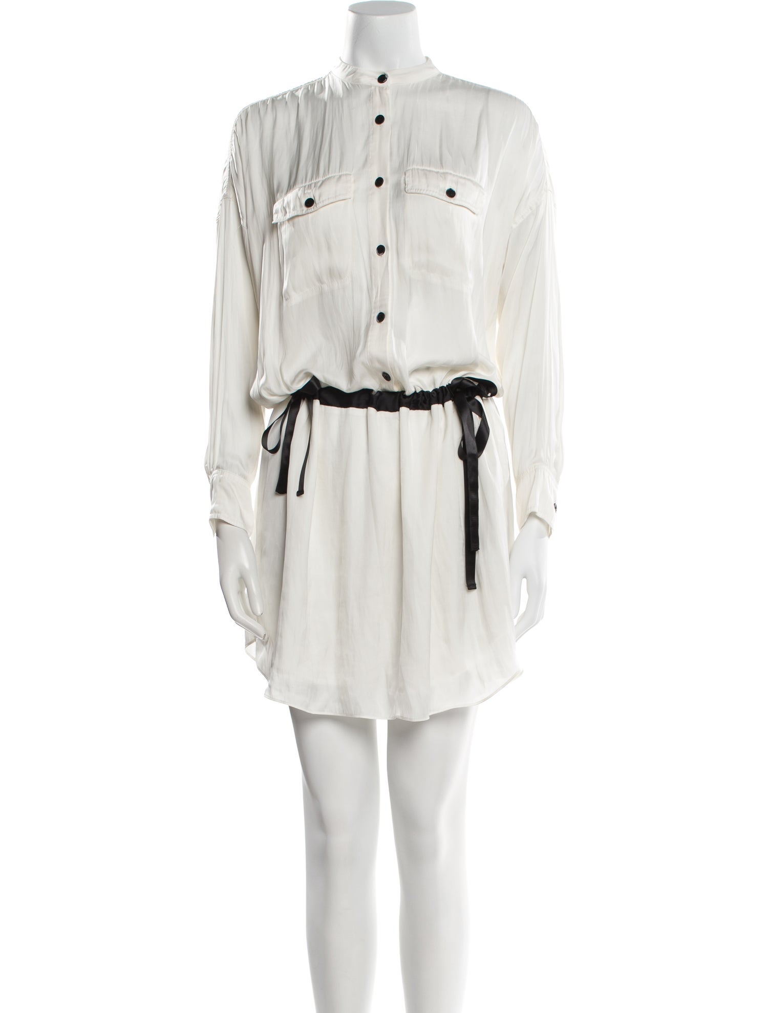 Zadig & Voltaire Mock Neck Mini Dress