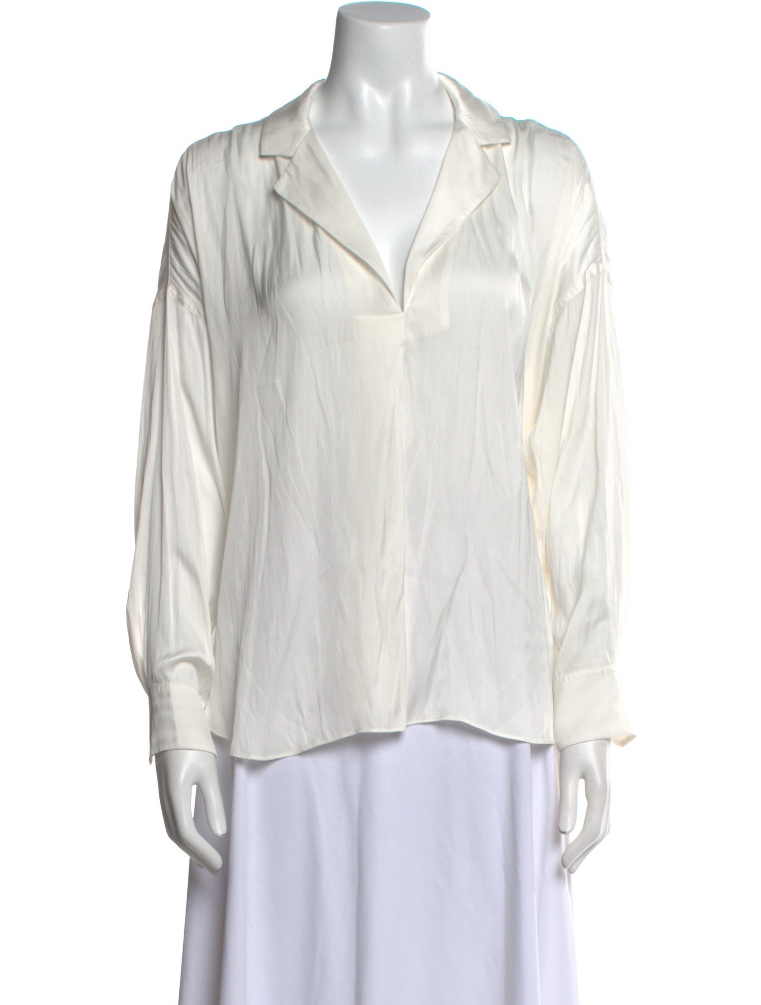 Zadig & Voltaire V-Neck Long Sleeve Blouse