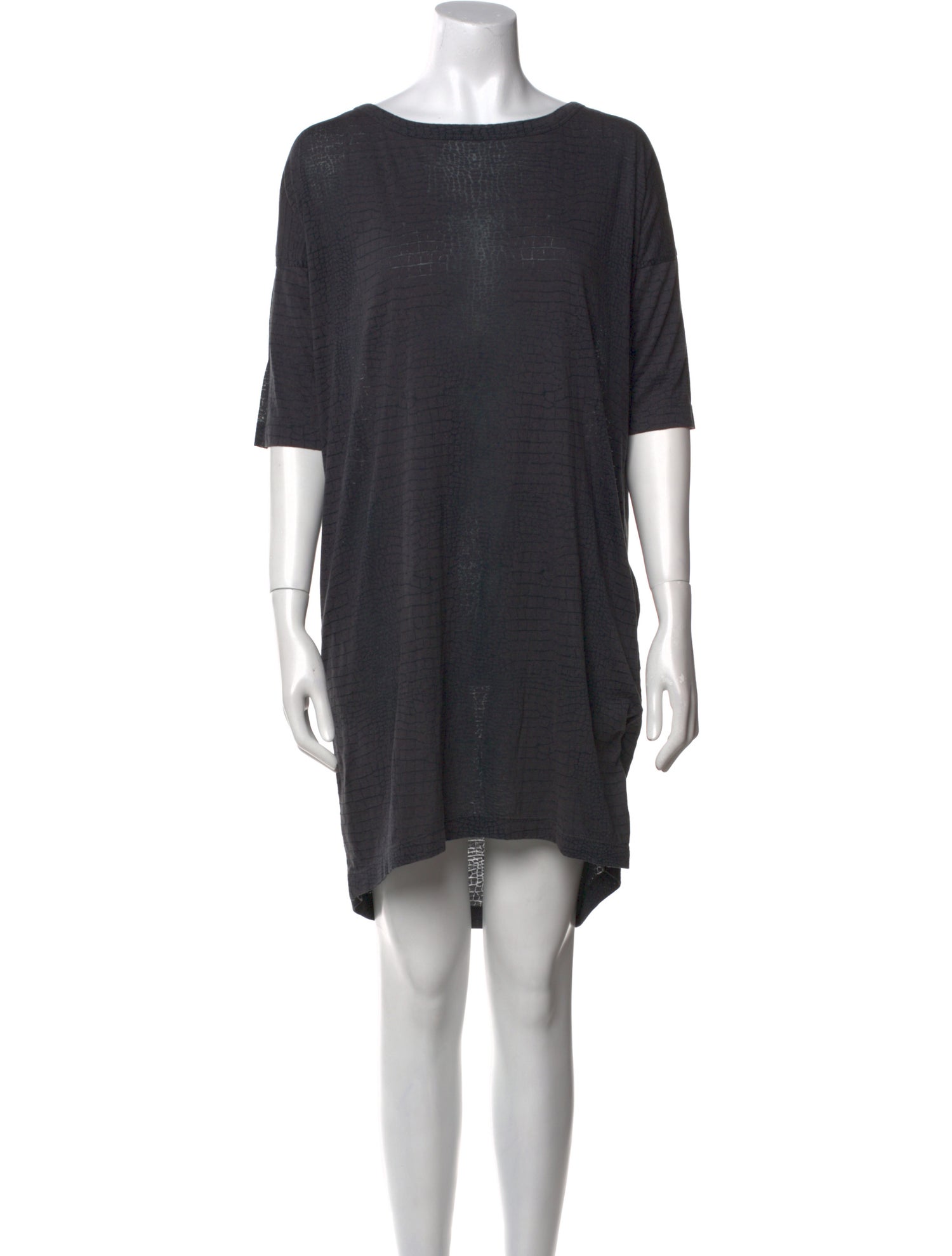 Zadig & Voltaire Bateau Neckline Mini Dress