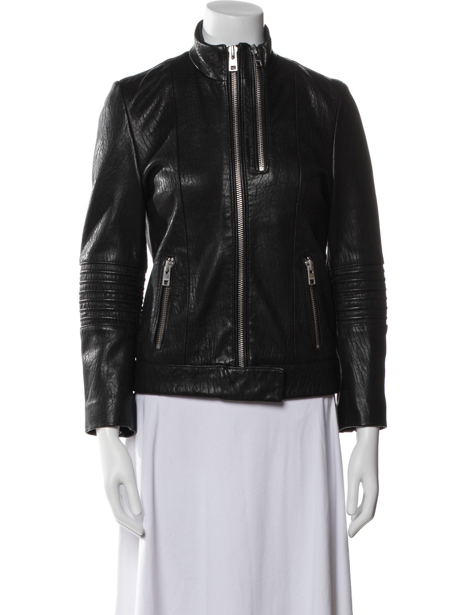 Zadig & Voltaire Leather Biker Jacket