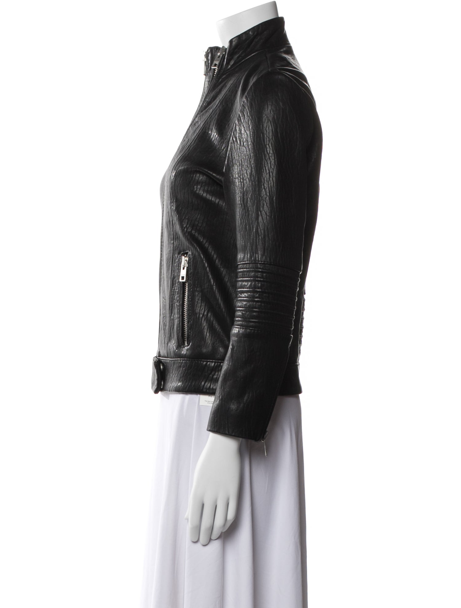 Zadig & Voltaire Leather Biker Jacket
