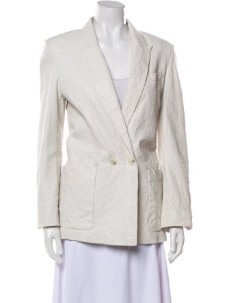 Zadig & Voltaire Lamb Leather Blazer