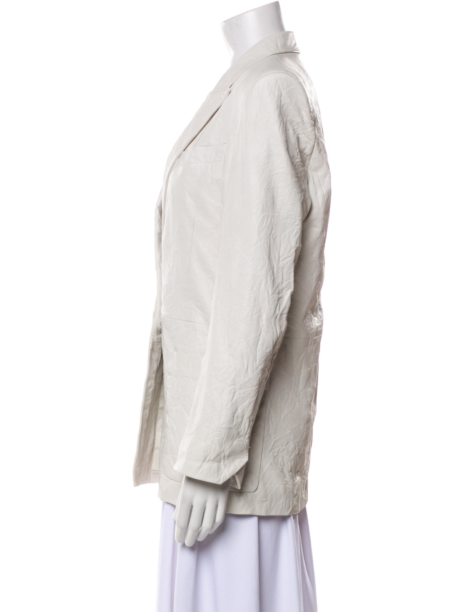 Zadig & Voltaire Lamb Leather Blazer