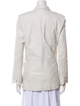 Zadig & Voltaire Lamb Leather Blazer