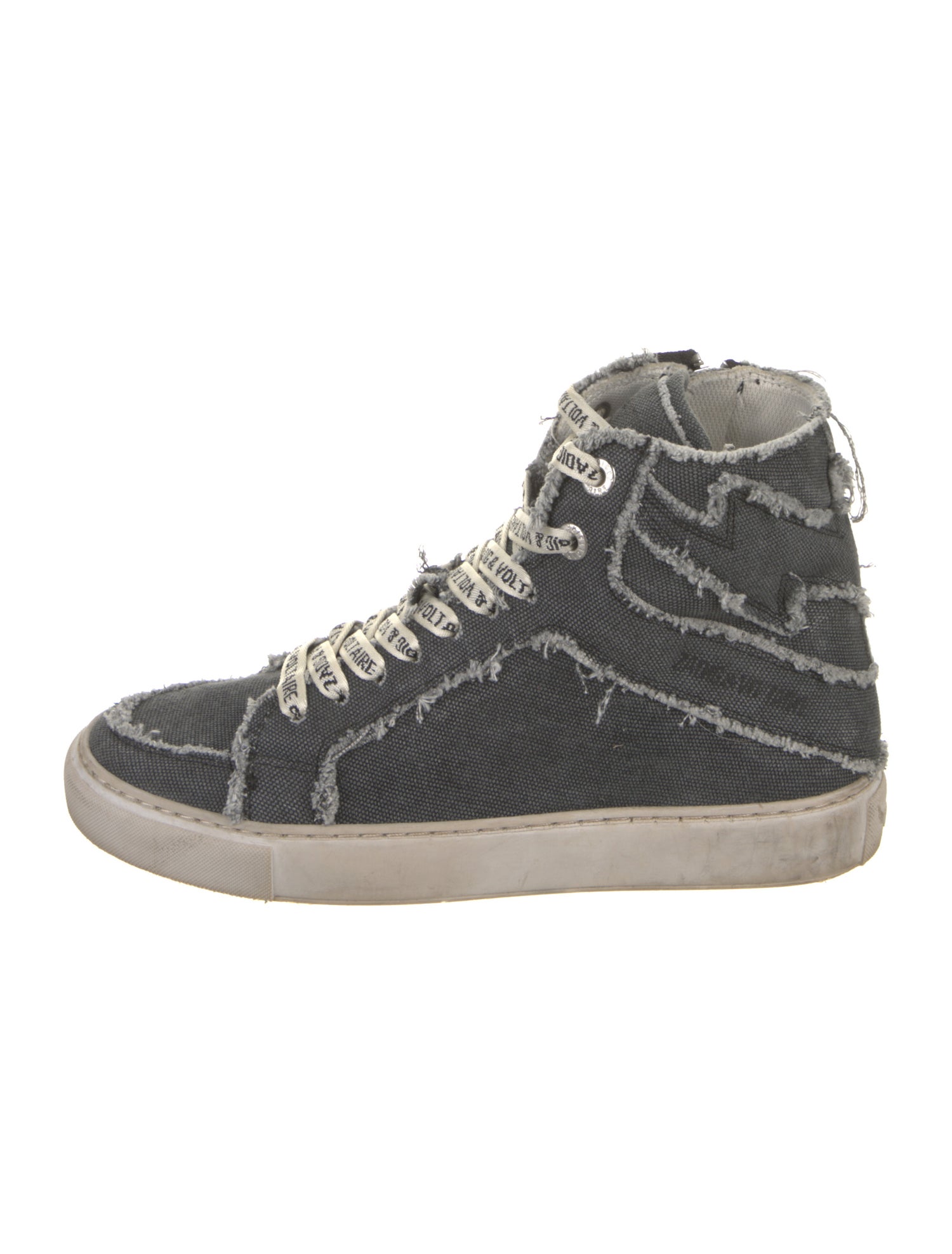Zadig & Voltaire Canvas Printed Sneakers
