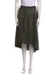 Zadig & Voltaire Leather Midi Length Skirt