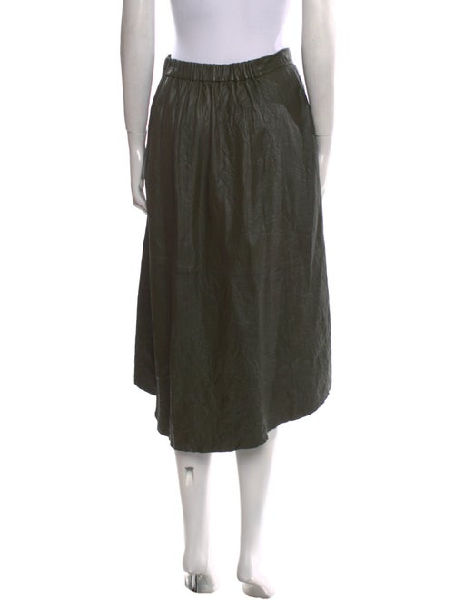 Zadig & Voltaire Leather Midi Length Skirt