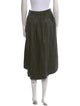 Zadig & Voltaire Leather Midi Length Skirt