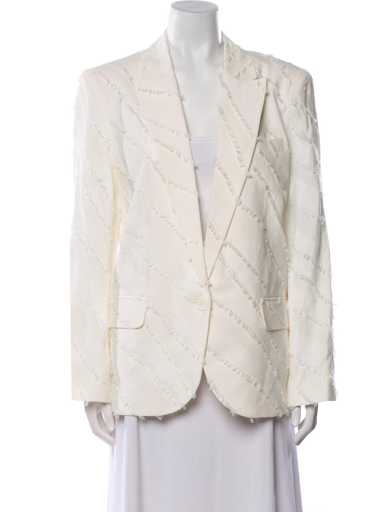 Zadig & Voltaire Plaid Print Blazer