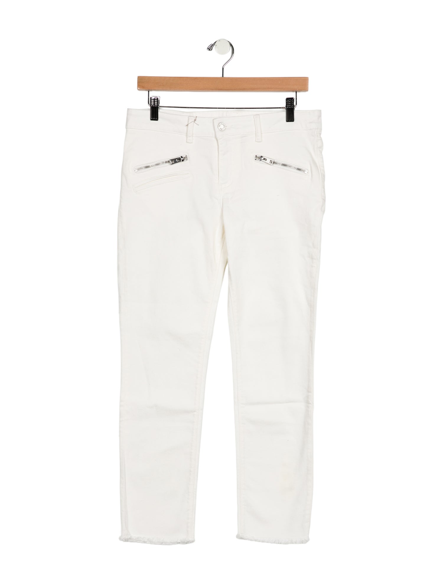 Zadig & Voltaire Mid-Rise Straight Leg Jeans