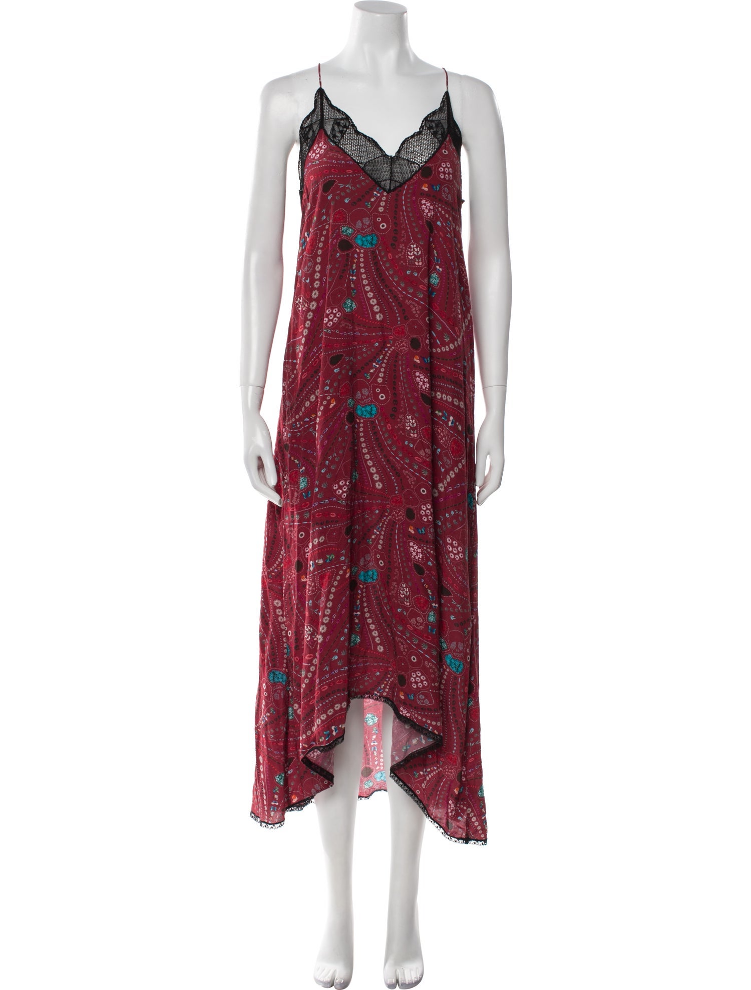 Zadig & Voltaire Printed Long Dress