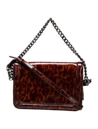Zadig & Voltaire Patent Leather Top Handle Bag