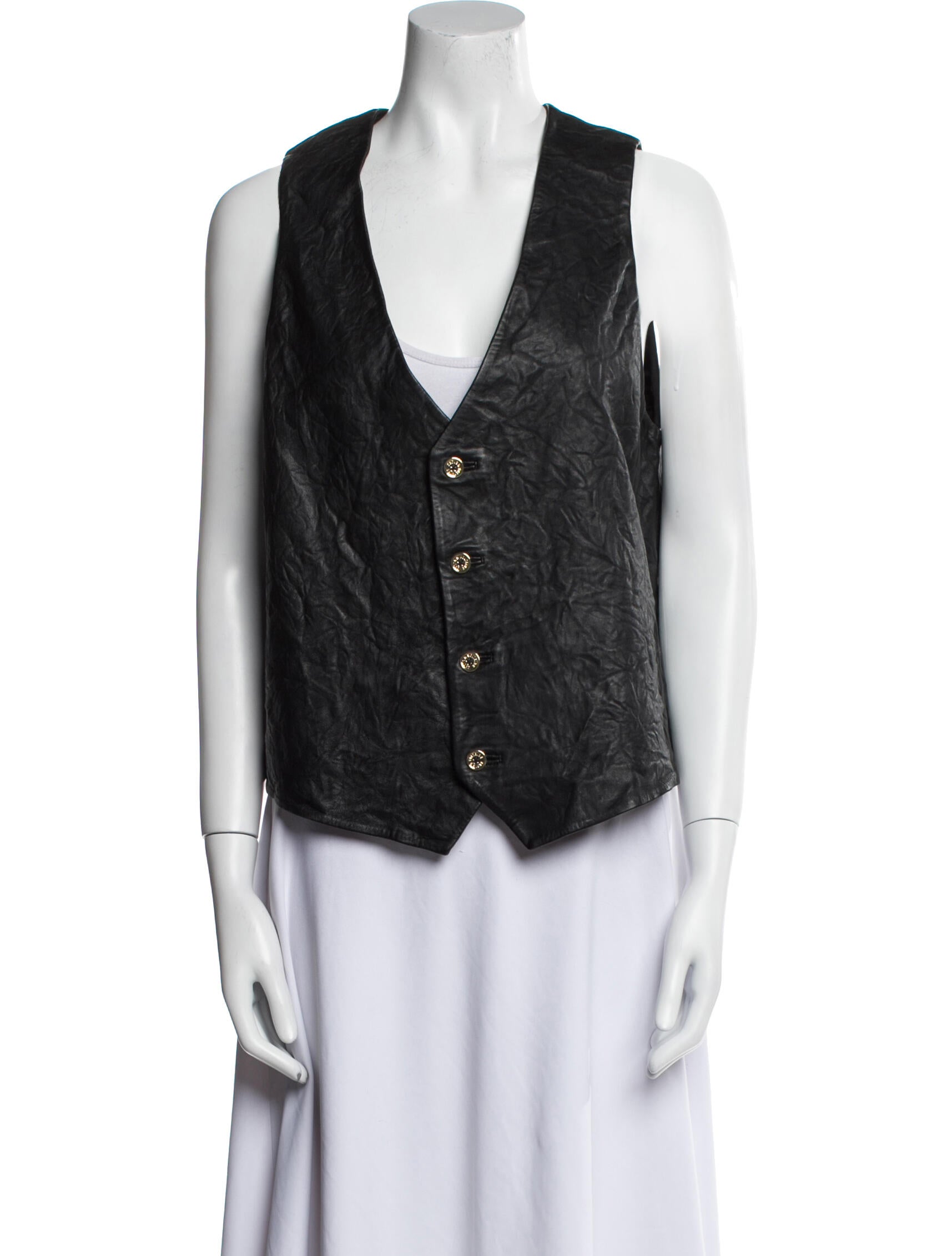 Zadig & Voltaire Lamb Leather Vest