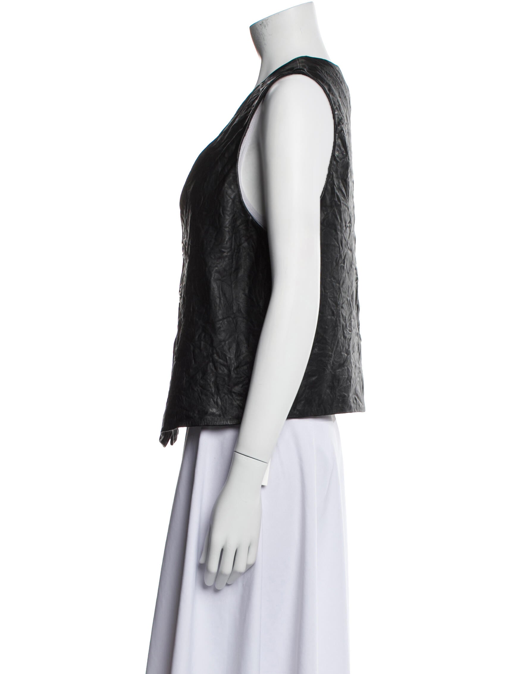 Zadig & Voltaire Lamb Leather Vest