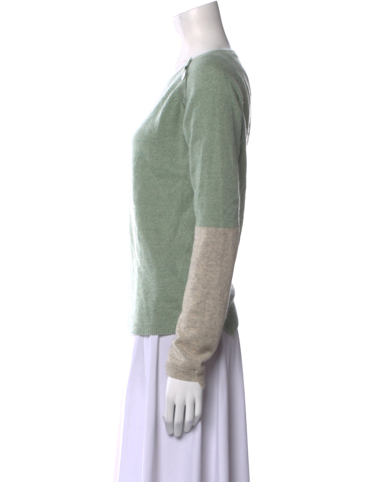 Zadig & Voltaire Cashmere Colorblock Pattern Sweater