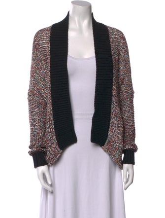 Zadig & Voltaire Striped Open Front Sweater