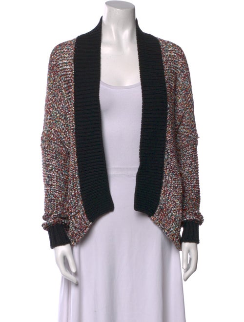 Zadig & Voltaire Striped Open Front Sweater