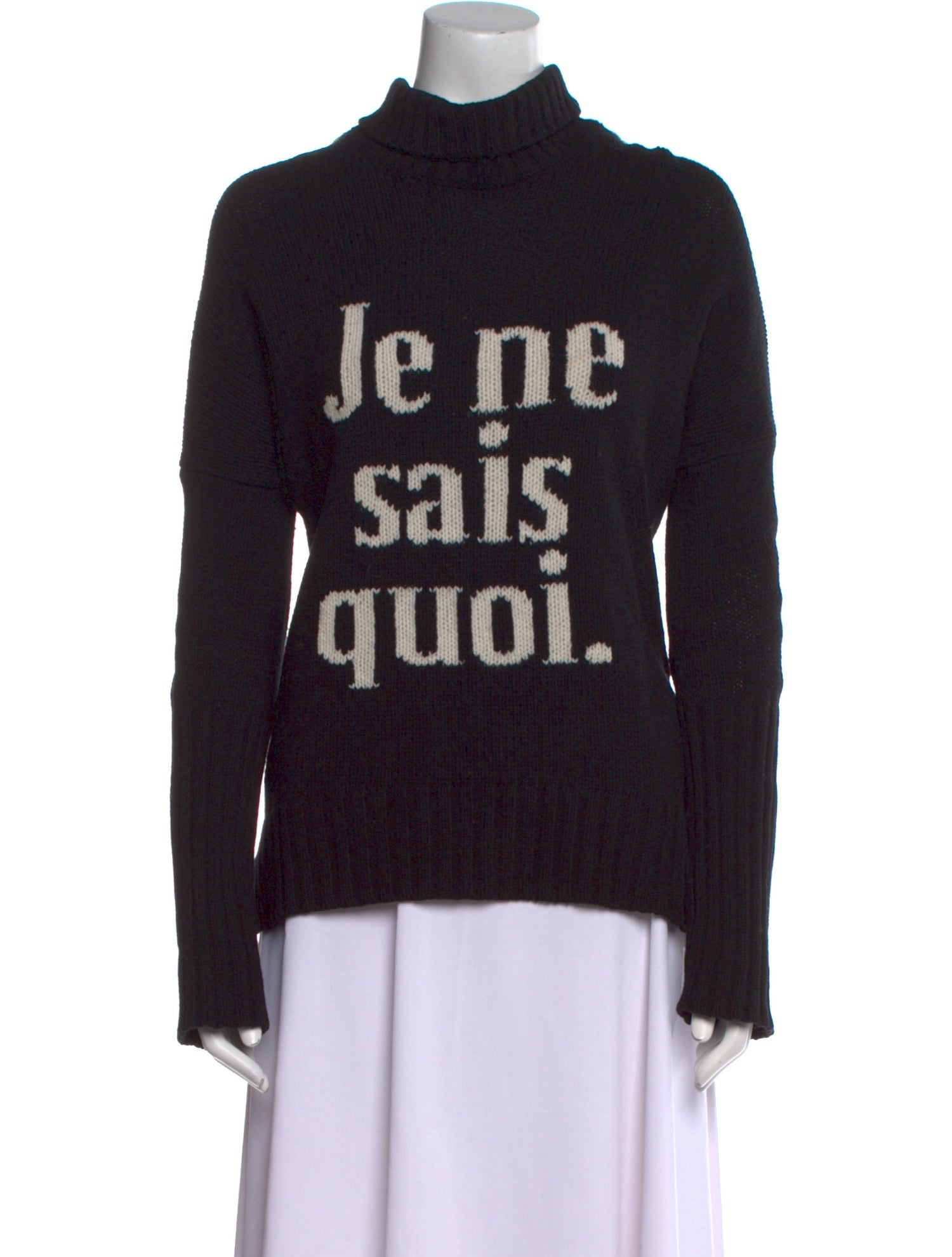 Zadig & Voltaire Merino Wool Graphic Print Sweater