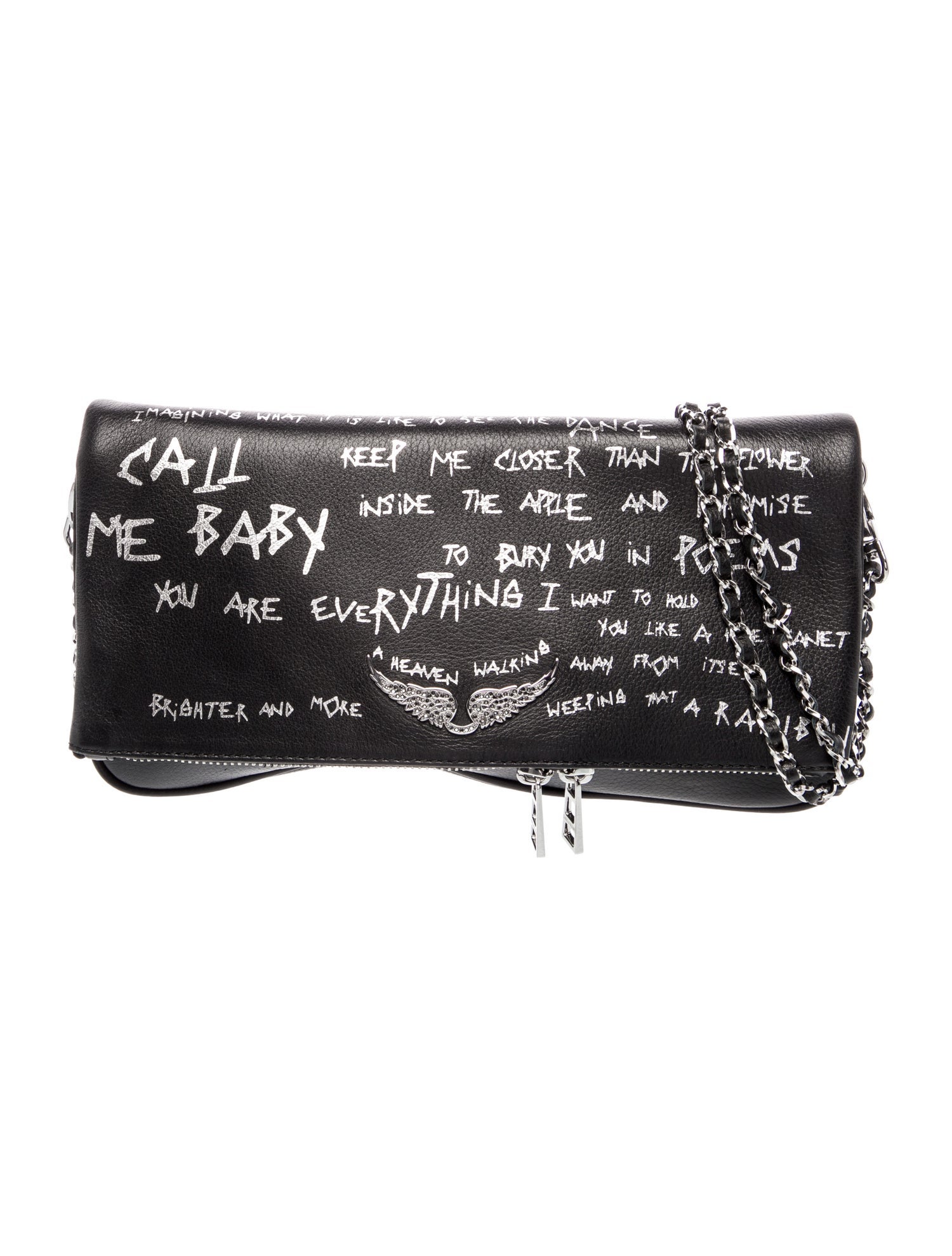 Zadig & Voltaire Leather Clutch