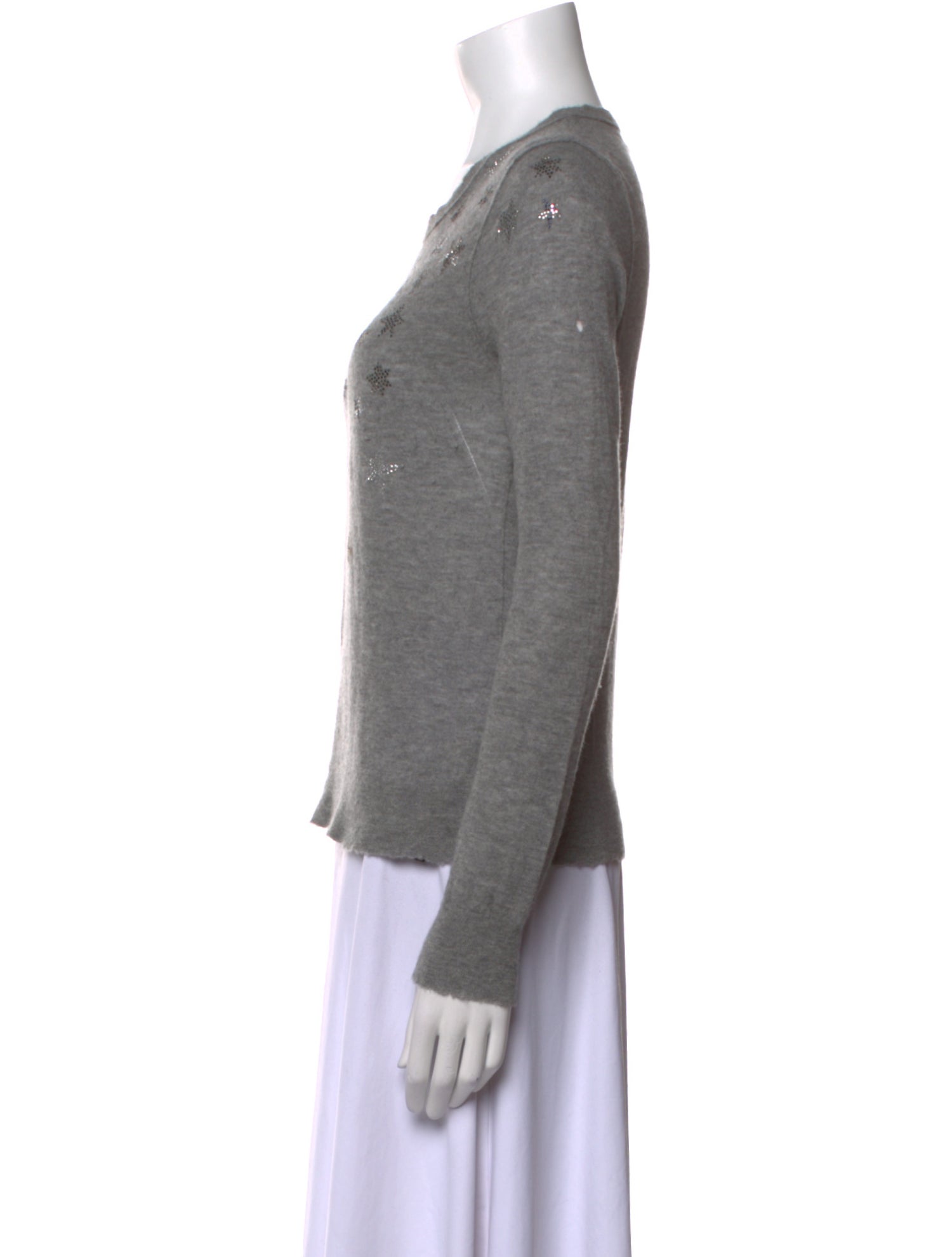 Zadig & Voltaire Cashmere Crew Neck Top