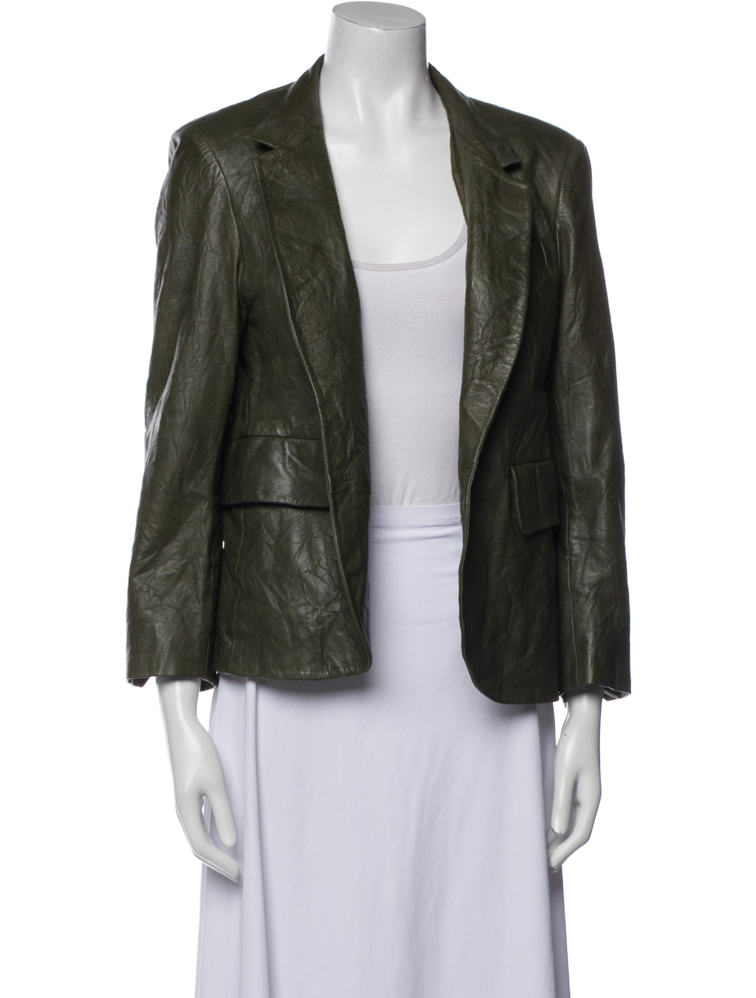 Zadig & Voltaire Leather Blazer