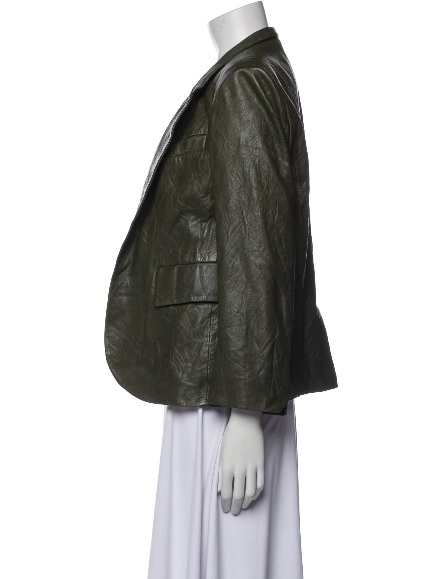 Zadig & Voltaire Leather Blazer