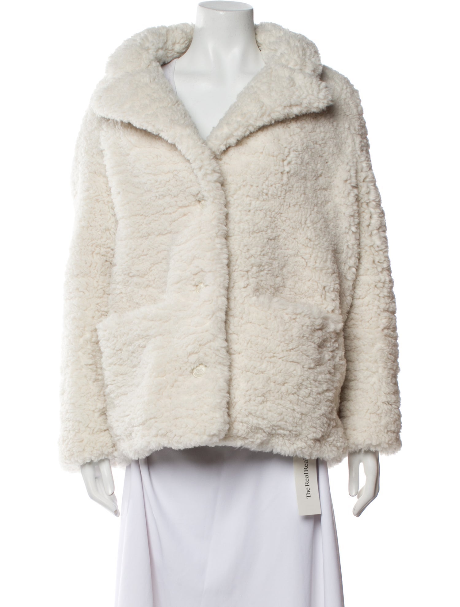 Zadig & Voltaire Faux Fur Coat