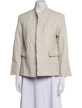 Zadig & Voltaire Lamb Leather Blazer