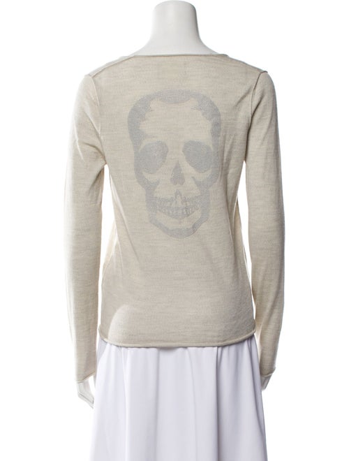 Zadig & Voltaire Merino Wool V-Neck Top