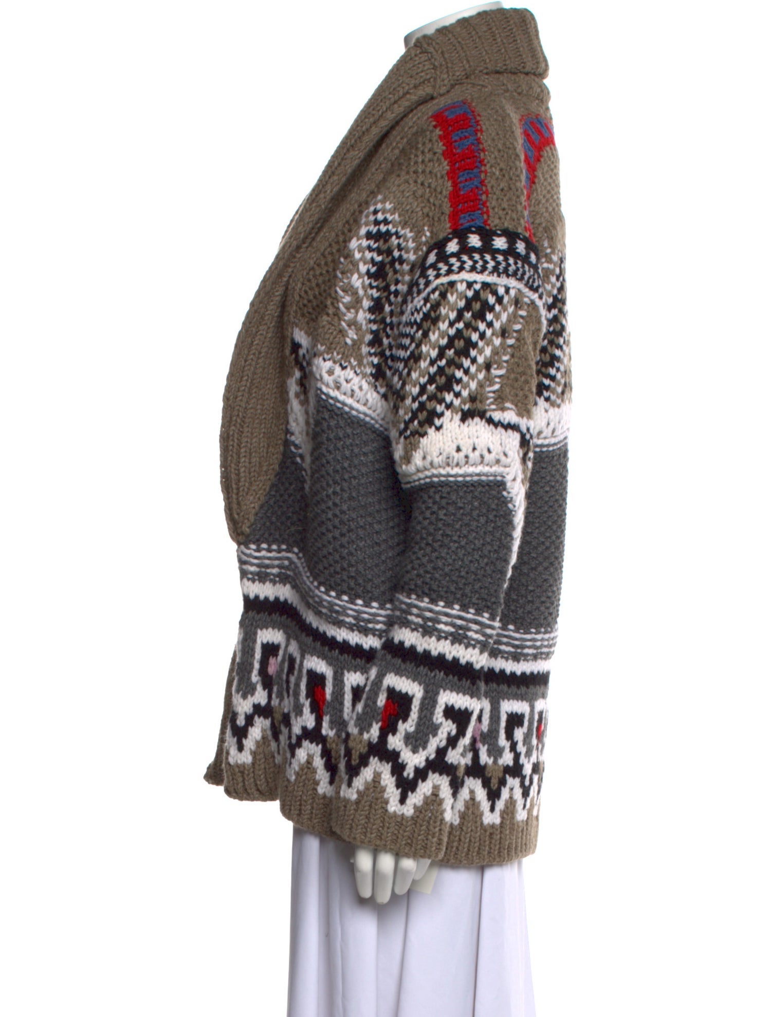 Zadig & Voltaire Merino Wool Printed Sweater