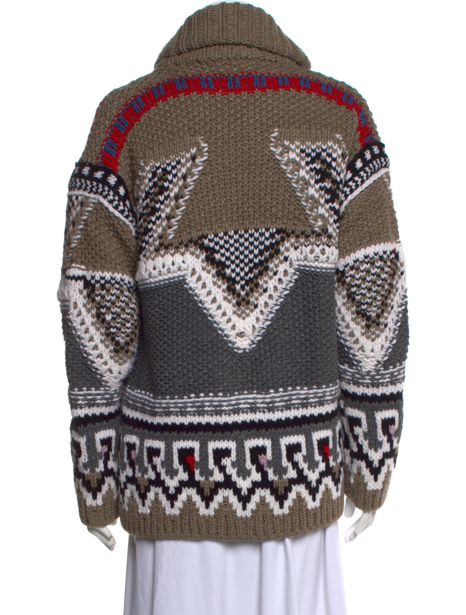 Zadig & Voltaire Merino Wool Printed Sweater
